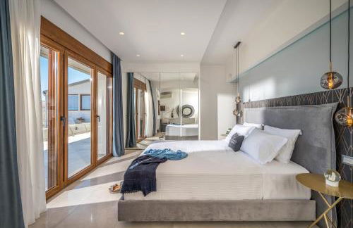 Eunoia Blue Villa Heraklion Crete, Sea View, Private Pool, Prassas, Karteros - Foto 29