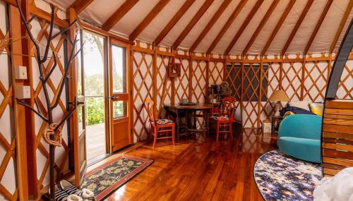 Luxury Yurt at Seaside Farm in Friendship - Foto 4