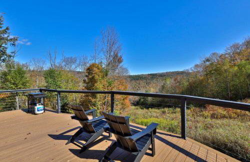 RoundTop Chalet - Hot Tub, Fire Pit & Mountain Views near Killington & Okemo - Foto 28