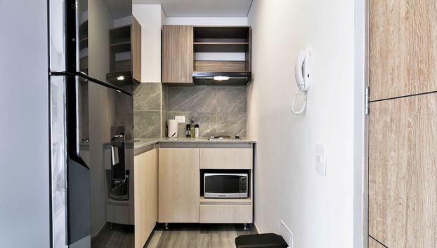 w Dazzling Loft w Perfect Deco in Bogota - Foto 5, Habitación