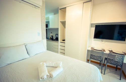 Studio para 3 Vista Mar Armação próximo Centro Convenções 724 - Foto 12