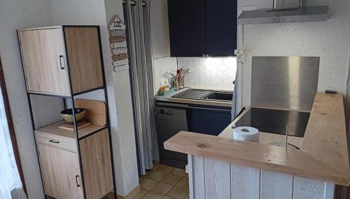 Appart Oléron Vert Bois 4 pers - Foto 2, stove, dishwasher