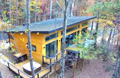 Modern Mountain Getaway with Hot Tub, Fire Pit - Foto 9