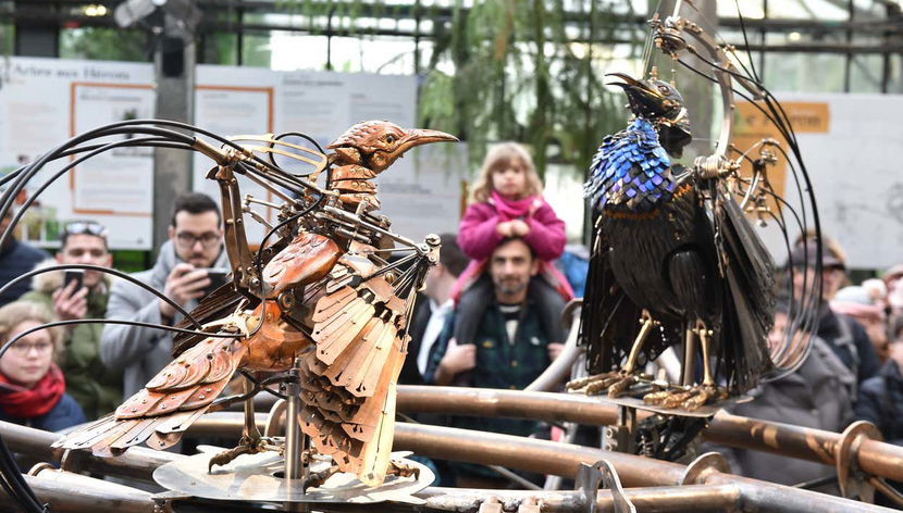 Pass Nantes - Foto 3, Águias mecânicas na Ilha de Nantes