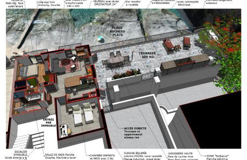 Une grande terrasse sur la mer - Foto 5