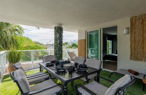 MIAMI WOOD APART HOTEL NEW 2025 - PRIVATE TERRACE - Parking - Beach 5 min - Foto 68