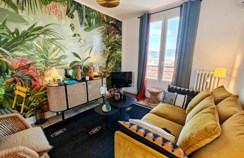 Cozy roof terrace near Promenade des Anglais - AC - Foto 18