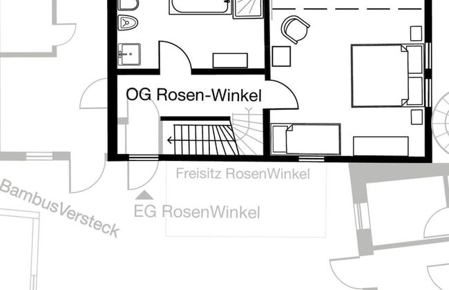 Old Town Hall Apartment in Baden-wurttemberg - Foto 14