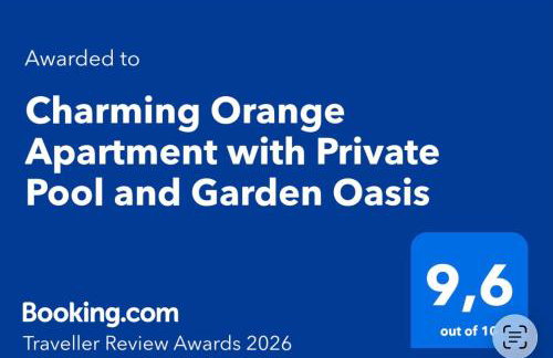 Charming Orange Apartment with Private Pool and Garden Oasis - Foto 43