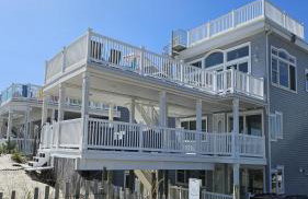 Single Family Ocean Front Wifi Washer & Dryer Rooftop Deck Master Suite With Fireplace Large Brant Beach Ocean Front Home Withmagnificent Views - Foto 2