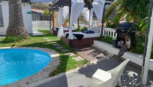 Sunset Cortés & Castro Beach - La Fajana - Foto 3, Garden, sunbed, Garden view