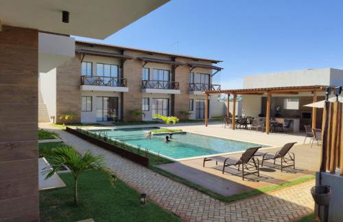 Flat Praia da Caueira - Flat com piscina a 100m da praia - Foto 1