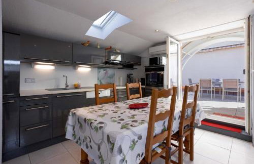 Dream Rooftop - Rooftop vue mer, proche plage, style traditionnel, clim - Foto 25