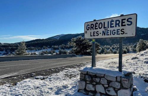 Le Cube Alpin - Cosy Studio - Vue Montagne - Gréolières les Neiges - Foto 50
