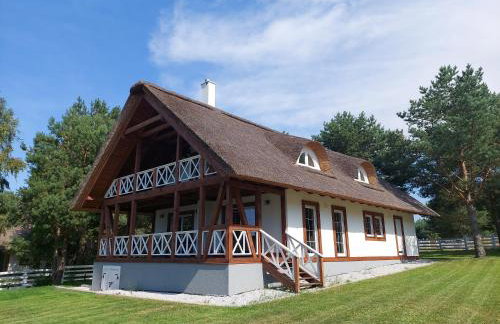 Greyówka dom kryty strzechą w Gardna Park - Foto 1