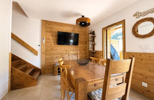 Appartement neuf duplex, ski-in/ski-out, WiFi, parking - FR-1-505-190 - Photo 7