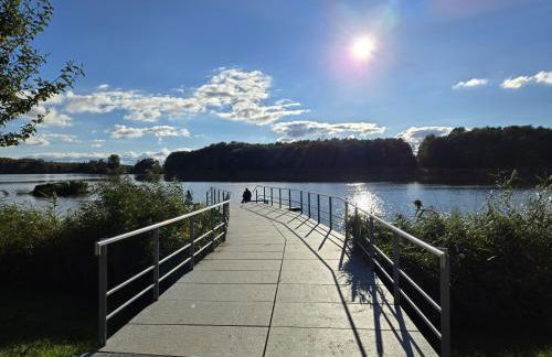 Apartmenthaus-Usedom FamStopp "Kajüte 9" Balkon mit Blick auf den Garten - strandnah - Foto 12