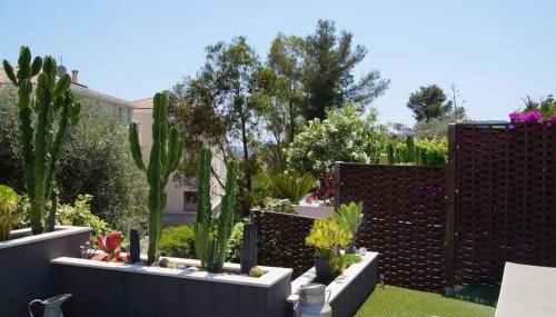 Superbe villa contemporaine vue mer dans résidence avec piscine et tennis - Foto 5