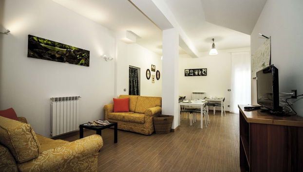 Zona de estar del vestíbulo