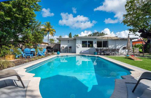 Backyard Oasis 3 Hole Golf Pool Fire Pit - Foto 23