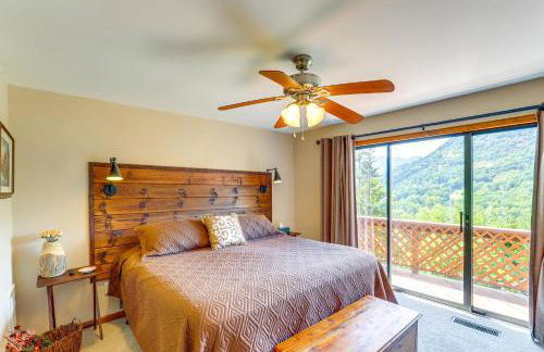 Maggie Valley Mountain Escape with Fireplace and Deck! - Foto 12