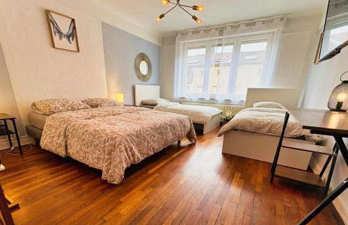 CATTENOM Appartements 2 à 5 lits Parking à 3 min Wi Fi Idéal équipes pros et familles - Apartments 2 to 5 beds Perfect for workers and families - Photo 40