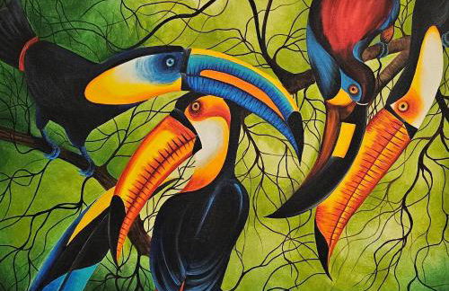 Exotic Tropical Palace - ComfyHome Apartments Stuttgart - Foto 53