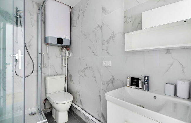 Peaceful Apartment - 1br/4p - Sacre Coeur - Foto 10