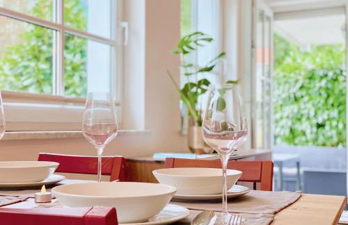 Snug Stays 1 I 3-Zimmer Design Apartment am See mit Garten I Home Office I Highspeed Wifi - Foto 16