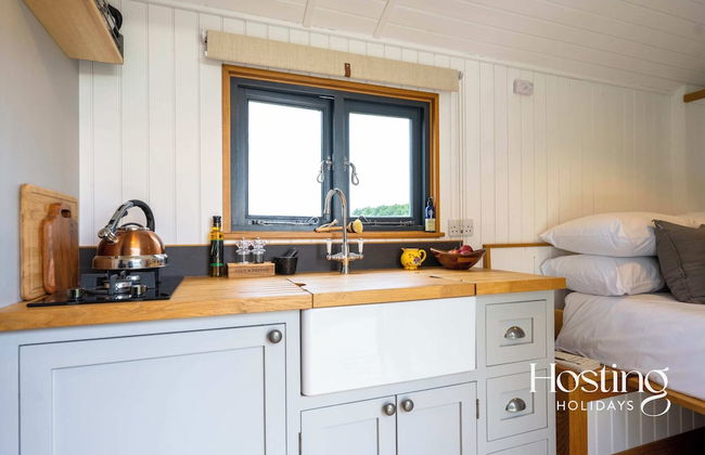 One Of A Kind Shepherds Hut With Incredible Views - Foto 8