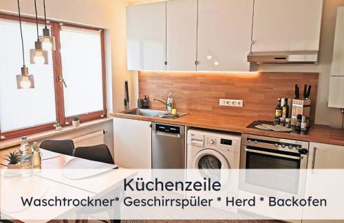 Newman Horizon Apartments Zirndorf - Playmobil Funpark, Nähe Messe Nürnberg und Fürth, 4 Pers, 24h Self Checkin, Waschmaschine, großer Parkplatz - Foto 29