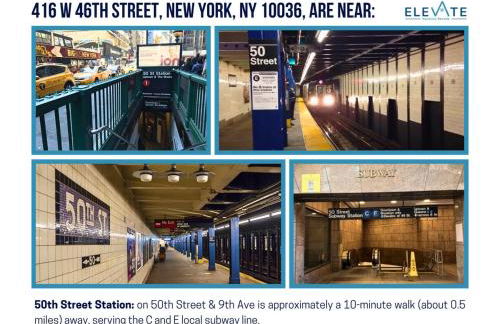 Elevate Apartment at Times Square - Cozy Studio in Times Square and Nearby Restaurants - Foto 19