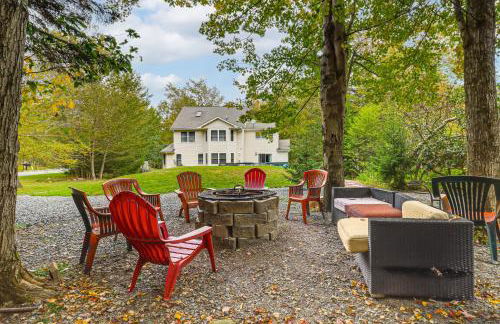 Fire Pit and Hot Tub Peaceful Poconos Farms Getaway - Foto 35