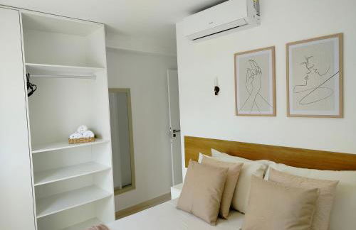 Apto 2 quartos com ar, piscina e varanda I 6 min praia Aruana - Foto 5