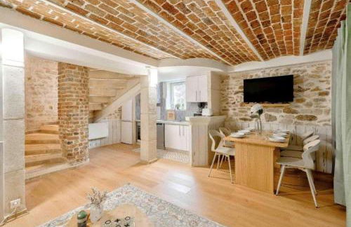 10mn Paris Ligne H - Parking Privé- Souplex - Tout équipé - De 1 à 8 personnes - Foto 13