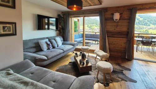 NEW ! HOLY COW - LES GETS - Proche pistes et centre - Souplex Design 4 chambres - 10 personnes - Idéal 8 personnes - Foto 2