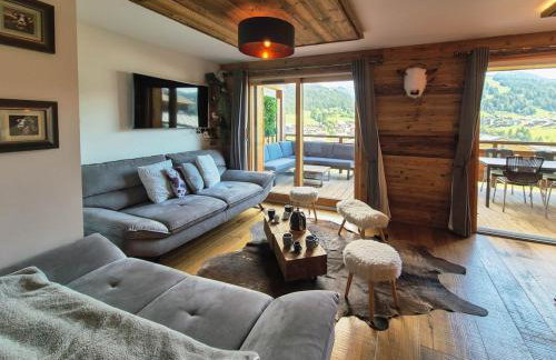 NEW ! HOLY COW - LES GETS - Proche pistes et centre - Souplex Design 4 chambres - 10 personnes - Idéal 8 personnes - Foto 2