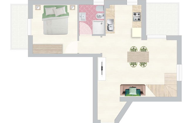 Apartment 20 Meters From The Sea 7 Beds With Small Sea View - Foto 14