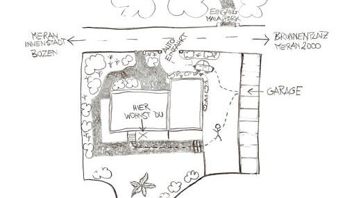 Late Checkout Merano - 3 Zimmer, Sonnenterrasse, Garage - Foto 5