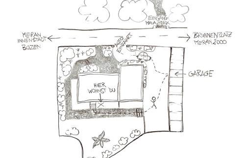 Late Checkout Merano - 3 Zimmer, Sonnenterrasse, Garage - Foto 5