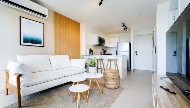 w Cool 1BR in San Francisco - Foto 4, Habitación