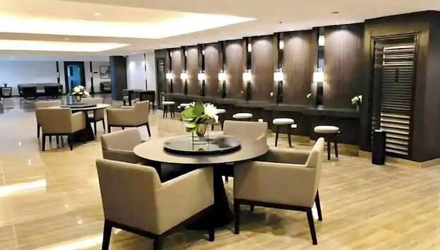 Sitzecke in der Lobby