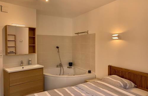 LA BADINE Accés direct à la plage clim balnéo piscine - Foto 11