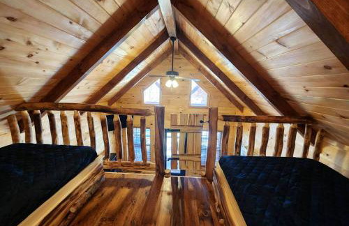 Lofted Cabin Wonderful for Outdoor Adventures near Tappan Lake in Ohio - Foto 16