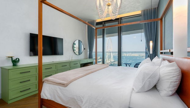 2BR 2502 Jumeirah Gate 1 - Foto 3, Habitación