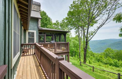 On 22 Acres! Mtn-View Cullowhee Craftsman Retreat - Foto 31