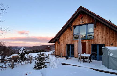 TOP moderne FeWo - Alpakahof zum Himmelreich, traumhafte Lage, Terrasse mit Weitblick, kostenfreier Parkplatz, Nähe Kurklinik, optional Sauna - Foto 7