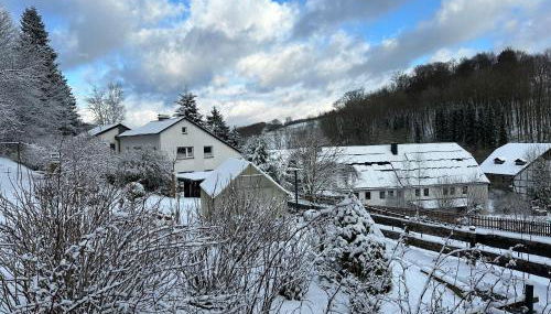 Ferienwohnung am Wald mit Garten & Hot-Tub & Alpakas - Foto 4