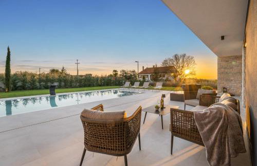 Villa Asmoa for 8 people near Porec with 45 m2 heated pool, wellness & sea view - Foto 21