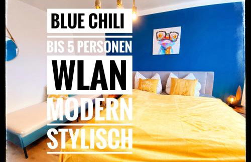 Blue Chili 16 Familienwohnung nahe Uniklinik - Boxspringbett Balkon Wlan - Foto 1